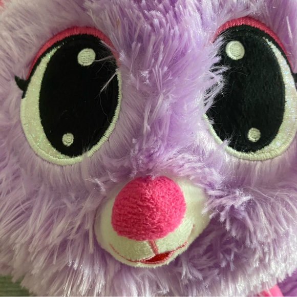 BMI Fox Plush Stuffed Animal Toy glitter eyes 11” - Picture 4 of 8